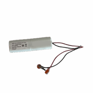 Batteri nödljus 4,8V 1,3Ah 2xStav NiMh