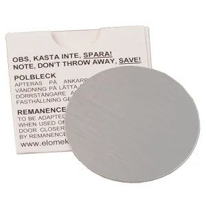 Remenansfolie för hållmagnet, polbleck