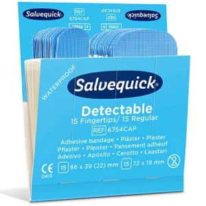 Detectable fingertopps-plåster