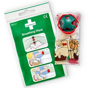 Andningsmask med backventil