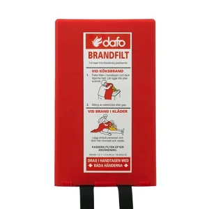 Brandfilt dubbel hårdpack 1,2 x 1,8 m