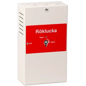 Rökluckestyrning RLS40 inkl. 0,8 Ah batt.backup