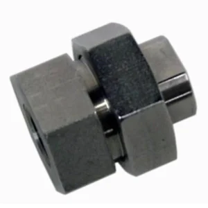 Kit unionskoppling med utloppsbleck