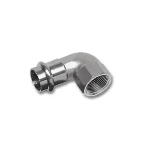 Presskoppling 90 inv. gänga RIF 1/2"