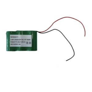 Batteri nödljus 3,6V 2,5Ah Staket 78x51x26 NiCd