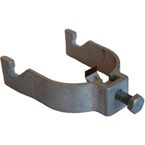 Skyltfäste för stolpe 60mm U-fäste